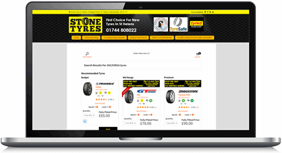 Stone Tyres Mobile Image