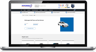 Tyre Reviews help drive traffic and inform customer choice Mobile Image